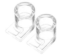 VALICLUD 2Pcs Small Acrylic Ant Water Dispenser and Drinking Bowls for Reptiles and Small Pets, Gecko Tank Accessories, Lizard Liquid Feeder Bowls for Bearded Dragon and Chameleons