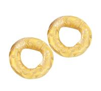 VALICLUD 2pcs Sound Bowl Mat: Cotton Meditation Bowl Pad Round Singing Cushion Base Stand Protective Support Pad Meditation Accessories