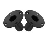 VALICLUD 2pcs Speaker Adapter Bracket for Stage Speaker Stands Iron Material with Antishock Feature for Touring Musicians and Transportation
