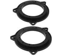 VALICLUD 2pcs Speaker Gasket Bracket Audio Adapter Bracket Ring for Car Door Speaker Mounting Spacer Compatible for Luxury Cars
