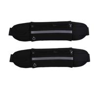 VALICLUD 2pcs Sports Waist Bag Waterproof Fanny Pack for Running and Hiking Adjustable Outdoor Waist Pack for Travel Fits Smartphones and Essentials