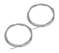 VALICLUD 2pcs Steel Wire Net String for Basketball Hoops Easy Installation Fixing Cord Accessory for Indoor Outdoor Basketball Hoop Net Replacement