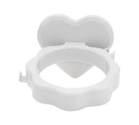 VALICLUD 2Pcs Sticky Hair Dryer Bracket Wall Mount Calibre Rack for Bathroom Kitchen Bedroom Storage White Holder for Hair Styling Tools