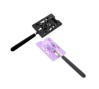 VALICLUD 2pcs Telescopic Rod Card Holder for Car Parking Permit Payment Contactless Toll Swiping Tool Flexible Installation Vehicle Verification