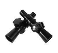 VALICLUD 2pcs Threaded Swivel Adapter Mop Pole Connector, Multi-angle Floor Mop and Duster Extension Pole Joint, Broom Replacement Angle Connector for Cleaning Tools