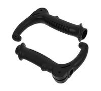 VALICLUD 2pcs Trekking Pole Handles Replacement Plastic T-handle Grips for Hiking Sticks Walking Canes Comfortable Soft Grip for Outdoor Adventures Easy Installation Compatible with Various