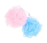 VALICLUD 2Pcs Unicorns Bath Mesh Shower Balls Cartoon Exfoliating Scrubber for Durable Pe Material Gentle Cleaning for Back Neck Shoulders Fun Bath Essentials