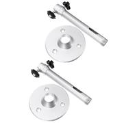 VALICLUD 2pcs Universal Projector Ceiling Mount Projector Mounting Bracket Elegant Aluminum Alloy with Easy Installation Multi-functional Design for Home Theatre Silver