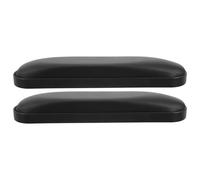 VALICLUD 2pcs Universal Sponge Wheelchair Armrest Cushions Waterproof Wear-Resistant Replacement Arm Rest Pads for Manual and Power Wheelchairs