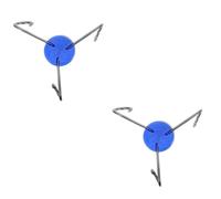 VALICLUD 2pcs Vertical Infusion Rack Hook Durable Hanger for Clinics Hospitals Easy Install Infusion Stand Accessory Lightweight Reliable for Long Term Use