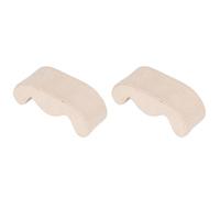 VALICLUD 2pcs Watch Pillow Display Pillow Accessories Small Pillow Watch Foam Holder Bangle Display Wedding Pillow for Rings Jewelry Display Holder Watches Bracelet Watch Display Eva Beige