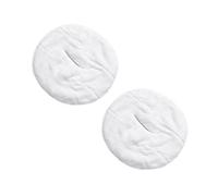 VALICLUD 2pcs White Wet Compress Face Towel Hot Therapy Beauty Care Towels for Facial Steaming and Eye Mask Spa Use
