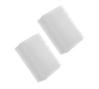 VALICLUD 2pcs Wilbarger Therapy Sensory Brush Surgical Hands Scrub for Infant Autism Therapy White Occupational Sensory Tool