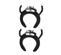 VALICLUD 2pcs Women's Plush Chimpanzee Ear Hairband Halloween Headband for Women