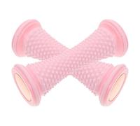 VALICLUD 2pcs Yoga Foot Roller Massager Durable Construction for Plantar Relief Ergonomic Design for Convenient Use Anywhere Portable Foot Massage Tool for Home Office