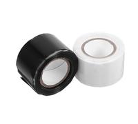 VALICLUD 2Rolls Self Fusing Silicone Tape Adhesive Tape for Pipe Repair Heavy Duty Leakproof Seal Strips for Plumbing Temperature Adaptable Easy to Store