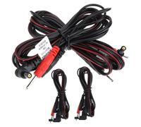 VALICLUD 2sets Easy Install Lead Wires Cable for Machine Lead Wire Therapy Machine Connect Cables 2mm Pin Connector 4pcs*2