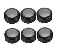 VALICLUD 2sets Empty Eyeshadow Boxes Durable Single Color Storage Containers with Transparent Lid for Easy Viewing and Filling for Travel and Daily Use 6pcs*2
