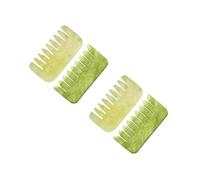 VALICLUD 2sets Jade Head Massage Combs Portable Gua Hair Scalp Tools for Enhanced Blood Flow Static Design for Relaxation and Hair Care 2pcs*2