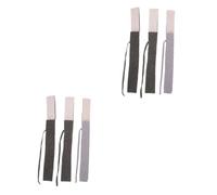 VALICLUD 2sets Linen Cotton Incense Storage Tube Pouches Random Style Incense Stick Container Bags for Various Materials Durable Convenient Use 3pcs*2