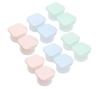 VALICLUD 2sets Portable Case Lens Holder for Easy Storage for Home and Travel Durable Lightweight Green 6pcs*2