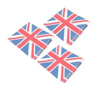 VALICLUD 3 Bags of Union Jack Party Napkins with Creative Printed Design, Supple Paper Material, for Dinners and Parties, British Flag Theme Festival Napkin