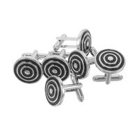 VALICLUD 3 Pairs Luxury Copper Tuxedo Studs for Men Dress Shirts Metal Button Studs with Elegant Craftsmanship Polished Formal Suit Accessories for Weddings and Business Attire