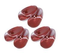VALICLUD 3 Pairs Silicone Ear Covers for Hair Dyeing Protecting Ears from Hair Dye Waterproof Multi-functional Suitable for Personal Home Use