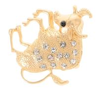 VALICLUD 3 pcs Chic Brooch Alloy Breastpin for Men Creative Fashion Accessory for Parties Special Occasions Lightweight Durable Design