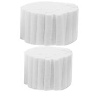 VALICLUD 300pcs Absorbent Cotton Rolls for Nose Bleed Stopper and Mouth Use, High Absorbency Cotton Dental Plugs with Convenient and Portable Design for Wound Dressing and Crafts