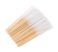 VALICLUD 300pcs Professional Bamboo Cotton Swabs Pointed Tips Non-linting Portable Beauty Supply