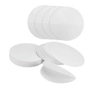 VALICLUD 300pcs Qualitative Laboratory Filter Paper Circles Round Chemistry Oil Absorption Water Filtration for Science Experiments Industrial Testing School Lab Supplies