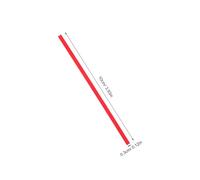 VALICLUD 300pcs Red Spray Can Extension Straws Replacement Tubes for Cleaner Oil Aerosol Nozzle for Narrow Space Precision Spray and Easy Installation