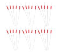 VALICLUD 300pcs Silicone Bobber Stops for Fishing Line Wear-resistant Fluorescent Column Float Stoppers Quick Setup Fishing Float Tube Accessories for River and Lake