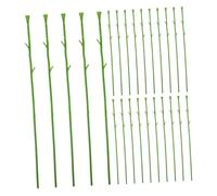 VALICLUD 30pcs Artificial Flower Stems Flexible Wire Faux Floral Stems for Bouquet Making Crafting Home Garden Decor for DIY Arrangements