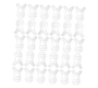 VALICLUD 30pcs Eyelash Brush Tool for Graft Eyelash Accessories Tool and Lash Lift Props Suitable for DIY Natural Lashes