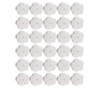 VALICLUD 30pcs Flower Designed Oil Absorbing Sponge Filters for Kitchen Bathroom Hot Tub Cleaning Grease Absorber Spa Scum Removal Tool
