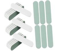 VALICLUD 30Pcs Mini Manicure Nail Buffering Files Portable Polishing Sticks for Nails False Tips and Silver Jewelry Grooming Art Buffers