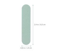VALICLUD 30pcs Mini Nail Buffers Grit Nail Strips Professional Manicure Files White and Green for Salon and Home Use