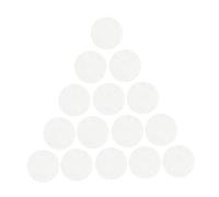 VALICLUD 30pcs Non-Woven Round Steamer Liners Mesh Pads for Steamers Non-Stick Disposable Steaming Accessories with Air Permeability for Steaming Buns Dumplings Dim Sum at Home