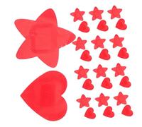 VALICLUD 30pcs Personalized Love Band-aid Cute Cartoon Heart Star Bandages for Kids Girls Boys Self Adhesive Plasters for Scrapes Cuts Wounds