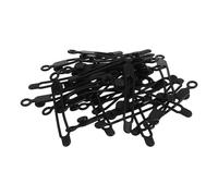 VALICLUD 30pcs Reusable Silicone Cable Organizer Ties Elastic Cord Management Straps for Data and Charging Cables Multipurpose Wire Holders for Home Office Travel Easy Cord Storage and