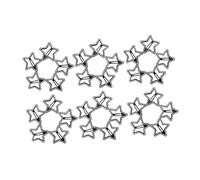 VALICLUD 30pcs Rhinestone Star Hairpins Sparkling Non-slip Snap Barrettes for Side Bangs Boys and Girls Teens Women Girls Hair Jewelry