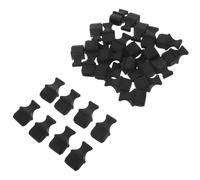 VALICLUD 30pcs Sfp Port Covers Silicone Port Plugs Black for Network Device Interfaces Dust Protection for Business Maintenance and Large-scale Network Interface Replacement