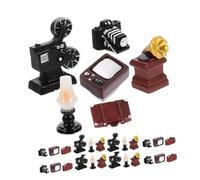 VALICLUD 30pcs Vintage Gramophone Model Artistic Home Accessory for Micro Landscape Tiny Dollhouse Furniture Unique Design