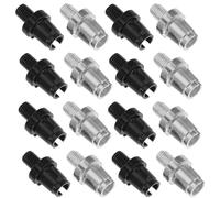 VALICLUD 32pcs Bicycle Brake Lever Adjuster Screws M7 Metal Brake Adjusting Screws Set Black and Silver Commuting the City and Terrains