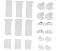 VALICLUD 32pcs Pleated Blind Repair Supplies Replacement Window Blind Parts for Home Easy Installation Pom Plastic Vertical Repair Kit for Convenient Pleated Replacement