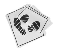 VALICLUD 35pcs Disposable Car Paper Floor Mats Non-slip Bottom Carpet Protector for Automotive Vehicle Interior Temporary Foot Mats for Buses