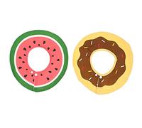 VALICLUD 360-Degree Baby Bibs 2 Ba on Bib W Bib Wble e Ne Bib atoon uit Ba Feeding SMO fo Lite Kids Babies Eating loth e 2 Rotating Baby Bib