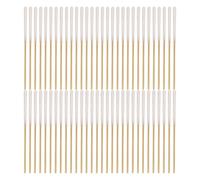 VALICLUD 360pcs Beauty Salon Cotton Swabs Makeup Remover Long Applicator Bamboo Stick Precision Tip for Women Makeup Application